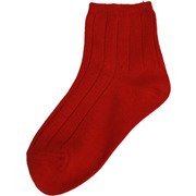 ロークルー オーガニックソックス キッズ 16~18cm リブ NO001M470Z31