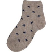 ロークルー オーガニックソックス キッズ 16~18cm 星 NO003M140Z31