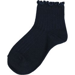 ロークルー オーガニックソックス キッズ 16～18cm メロウスパイラル畦 NO019M790Z31