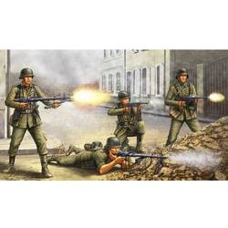 84416 ドイツ歩兵セット 集中砲火 [組立式プラスチックモデル]