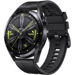 A602/【品】HUAWEI スマートウォッチ JPT-B29 BLACK ファッション　ブラック　充電器付き　時計　稼働品　動作確認済み