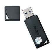 USBメモリー USB3.2(Gen1)対応 抗ウイルス・抗菌対応 64GB ブラック RUF3-KVB64G-BK