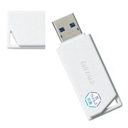 USBメモリー USB3.2(Gen1)対応 抗ウイルス・抗菌対応 64GB ホワイト RUF3-KVB64G-WH