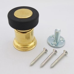 ルーム戸当（フック無） ゴールド黒ゴム SH-TR10GK