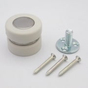 SH-TR20SW [ルーム戸当（ダブル型） シルバー白ゴム]