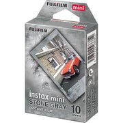 INSTAX MINI STONE GRAY WW 1 [チェキフィルム instax mini用 ストーングレー 1パック（10枚入）]