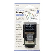 スタンプ 回転印 花柄 35443006