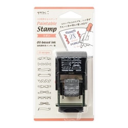スタンプ 回転印 リボン柄 35444006