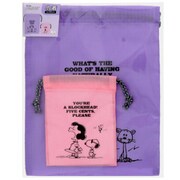 S2316765 [限定 巾着2個セット PEANUTS アメリカンテイスト第8弾 B]