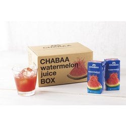 CHABAAウォーターメロン 180ml×12本入 EC専用BOX