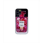 18372 [IPHORIA（アイフォリア） iPhone 12 mini 用 TPUケース Parfum au Portable Pink Flowers]