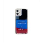 18450 [IPHORIA（アイフォリア） iPhone 12 mini 用 TPUケース Nailpolish Coleur Au Portable Neon Blue]