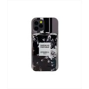 18374 [IPHORIA（アイフォリア） iPhone 12 / iPhone 12 Pro 用 TPUケース Parfum au Portable Monochrome Flowers]