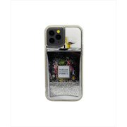 18491 [IPHORIA（アイフォリア） iPhone 12 / iPhone 12 Pro 用 TPUケース Parfum au Portable Dark Flower]