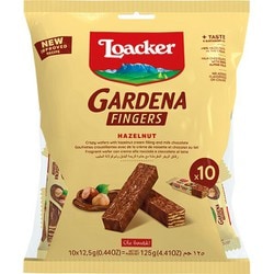 ガルデーナ フィンガーズ ヘーゼルナッツ 10個入り（125g） [ウエハースサンド]