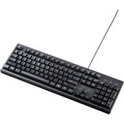 キーボード 有線 PS/2 テンキーあり メンブレン 英語配列(US) Windows ブラック SKB-E5PBK
