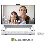 Inspiron 24 5000 フレームレスデスクトップ/一体型デスクトップ/第11世代 インテル Core i3-1115G4 プロセッサー/メモリ 8GB/SSD 256GB/Windows 11 Home/Office Home&Business 2021/シルバー/ヨドバシカメラ限定モデル/Dellデータ移行サービス付帯モデル FI537YD-BWHBSC