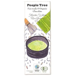 フェアトレードチョコレート 抹茶ホワイト・ライスキノアパフ 45g