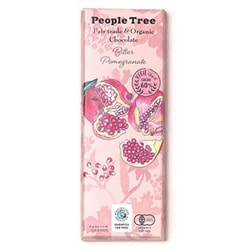 フェアトレードチョコレート オーガニック ビター・ザクロ 50g