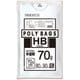 ポリバッグHB 70L 厚み0.017mm 半透明 10P PBHB-N70-10