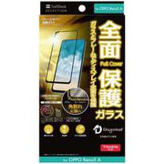 SB-A024-GAOP/FCBK [OPPO A55s 5G / OPPO Reno5 A 用 フレームカバーガラス 全面保護 クリア]