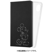 Galaxy A22 5G 用 手帳型ケース FLEX CASE ディズニーキャラクター/ホットスタンプ ミッキーマウス INR-DGA22FXI/MK