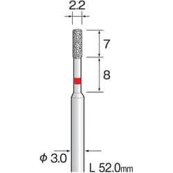 AD5116 [（#A2606）電着CBNバー 2.2 （1コ）]