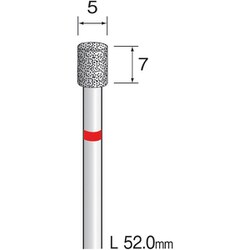 AD5124 [（#A2705）電着CBNバー 5.0 （1コ）]