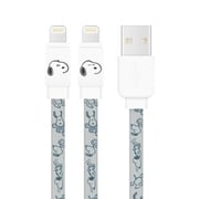 Lightning対応 同期&充電ケーブル 1.2m ピーナッツ スヌーピー SNG-646A