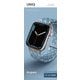 UNIQ-41MM-ASPDECBLU ASPEN de バンド AW41/40/38 [Apple Watch 41/40/38mm用 バンド]