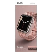 UNIQ-41MM-ASPDECPNK ASPEN de バンド AW41/40/38 [Apple Watch 41/40/38mm用 バンド]