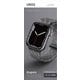 UNIQ-45MM-ASPDEPGRY ASPEN de バンド AW45/44/42 [Apple Watch 45/44/42mm用 バンド]