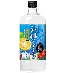 沖縄ハイボールの素 シークヮーサー 20度 720ml [リキュール]