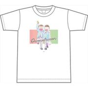 おそ松さん 描き下ろし Tシャツ Lサイズ おそ松＆チョロ松 [キャラクターグッズ]