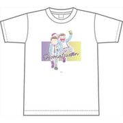 おそ松さん 描き下ろし Tシャツ XLサイズ 一松＆十四松 [キャラクターグッズ]