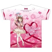 アイドルマスター シンデレラガールズ×サンリオキャラクターズ フルグラフィックTシャツ Lサイズ 佐久間まゆ/マイメロディ [キャラクターグッズ]
