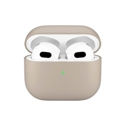 AirPods （第3世代）用 抗菌シリコンケース ベージュ PG-AP3SL02BE