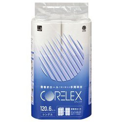 倍巻きトイレットペーパー 6ロール シングル [トイレットペーパー]