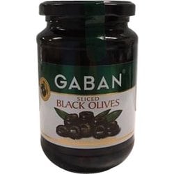 ブラックオリーブスライス 160g 瓶