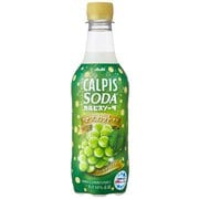 限定 「カルピスソーダ マスカット・オブ・アレキサンドリア」PET450ml×24本