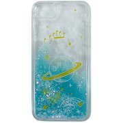 BTS グリッター ブルー [iPhone SE（第2世代） 用ケース]