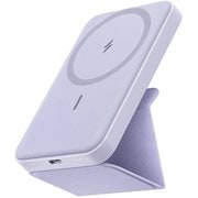 モバイルバッテリー Anker 622 Magnetic Battery（MagGo） 5000mAh 12W 出力（USB-C×1） パープル A16110V1