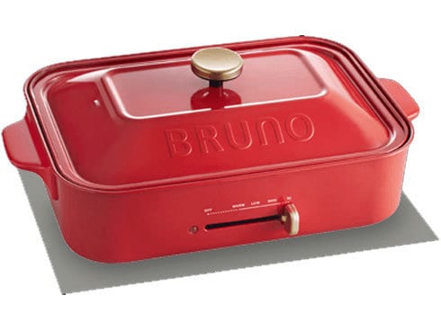 BRUNO BOE021-WH コンパクトホットプレート　セット