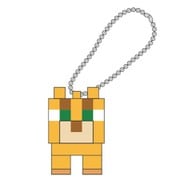 Minecraft PVCマスコットキーホルダー ヤマネコ [キャラクターグッズ]