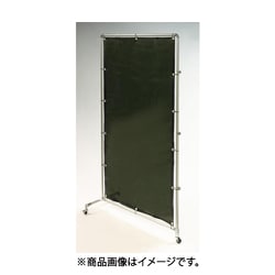 EA334BR-20G [1000x2000mm 溶接作業フェンスセット（ダークグリーン）]