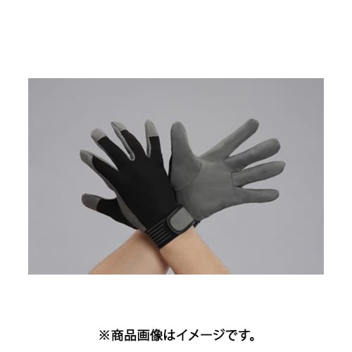 EA353BJ-81 [【M】 手袋（合成皮革/黒・グレー）]