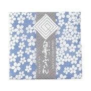 白雪友禅ふきん 桜 青