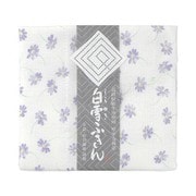 白雪友禅ふきん 秋桜 パープル