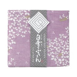 白雪友禅ふきん 萩 ぶどう