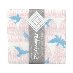 白雪友禅ふきん 青い鳥 ももいろ